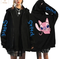 Disney Stitch Zip Up Hoodie for Women