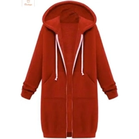 Autumn Plus Size Hooded Long Sleeve Sweatshirt