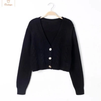 Short Style Slim Knitted Cardigan