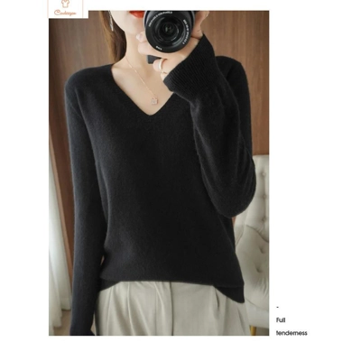 Cardeegan Womens V-neck Knitted Sweater Cardeegan Womens V-neck Knitted Sweater