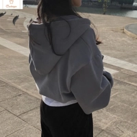 Y2K Zip Up Hoodie Womens Oversized