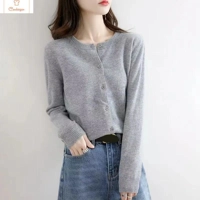 Cardeegan Soft Knit O-Neck Cardigan