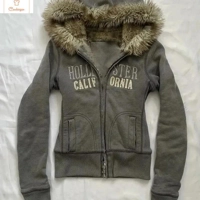 Y2K Harajuku Punk Zipper Hoodie