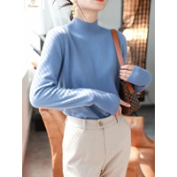 Chic Cashmere Turtleneck Pullover Sweater