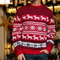 Christmas Family Matching Knit Sweater Outfits