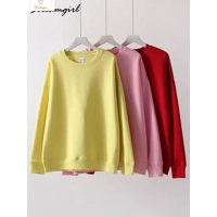 Cozy Oversized Cotton Womens Casual Sweatshirt
