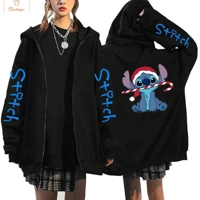 Disney Stitch Zip Up Hoodie for Women