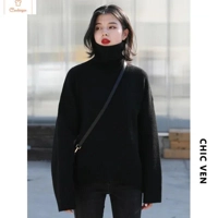 Korean Womens Loose Turtleneck Sweater