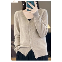 Premium Womens V-Neck Knit Cardigan