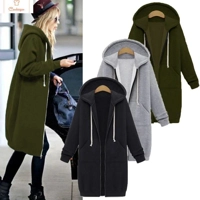 Womens Thicken Hooded Parka Jacket