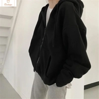 Casual Oversized Zip-Up Hoodie for Women