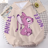 Stitch Angel Monster Hoodie Pullover