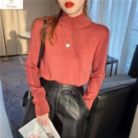Chic Turtleneck Pullover Sweater for Women