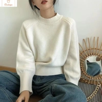 Casual Half Turtleneck Cashmere Sweater