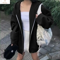 Cardeegan Womens Oversize Zip-Up Hoodie