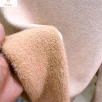 Winter Velvet Lined Turtleneck Knit Sweater