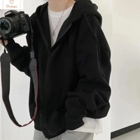 Casual Oversized Zip-Up Hoodie for Women