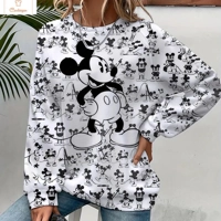 Mickey Mouse Casual Printed Sweatshirt
