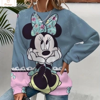 Mickey Mouse Casual Printed Sweatshirt