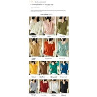 Early Autumn Cashmere V-Neck Cardigan