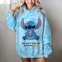 Disney Stitch Oversize Hoodie Sweatshirt