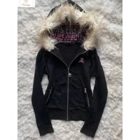 Womens Rock Aesthetics Zipper Hoodie