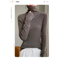 Cardeegan Womens Cashmere Turtleneck Sweater