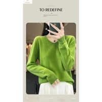 Womens V-neck Long Sleeve Fashion Sweater