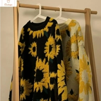 Sunflower Flock Hip Hop Trendy Couple Sweater