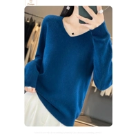 Womens V-neck Long Sleeve Fashion Sweater