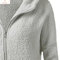 Stylish Womens Hooded Zip-Up Sweatshirt