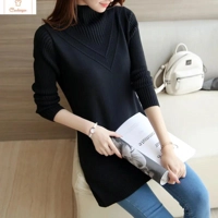 Autumn Winter Thick Knit Turtleneck Sweater