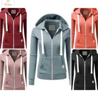 Personalized Womens Sports Hoodie with Zipper