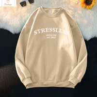 Plus Size Letter Print Hoodie