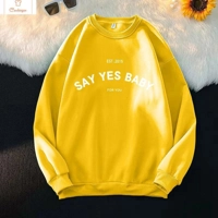 Plus Size Letter Print Hoodie