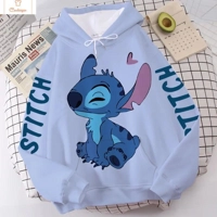 Stitch Angel Monster Hoodie Pullover