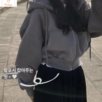 Y2K Zip Up Hoodie Womens Oversized