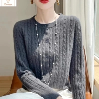 Womens Long Sleeve Knitted Cardigan Sweater