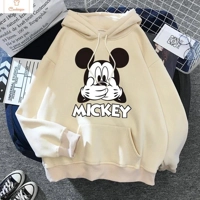 Minnie Mouse Crop Top Hoodie Sweatshirt