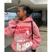 Y2K Harajuku Streetwear Hoodie Set