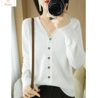 Early Autumn Cashmere V-Neck Cardigan