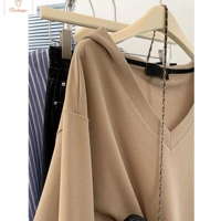 Casual Oversized Embroidered Hoodie for Women