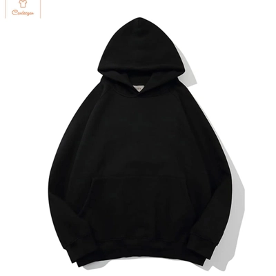 Casual Black Loose Fit Hoodie Casual Black Loose Fit Hoodie