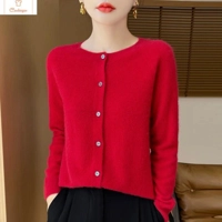 Merino Wool Long Sleeve Cardigan for Women