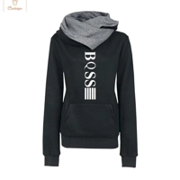 Womens Casual Hooded Tracksuit Pullover