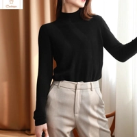 Chic Cashmere Turtleneck Pullover Sweater