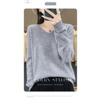 Womens V-neck Long Sleeve Fashion Sweater