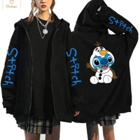 Disney Stitch Zip Up Hoodie for Women
