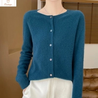 Merino Wool Long Sleeve Cardigan for Women