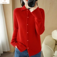 Spring Autumn Cashmere Womens Cardigan